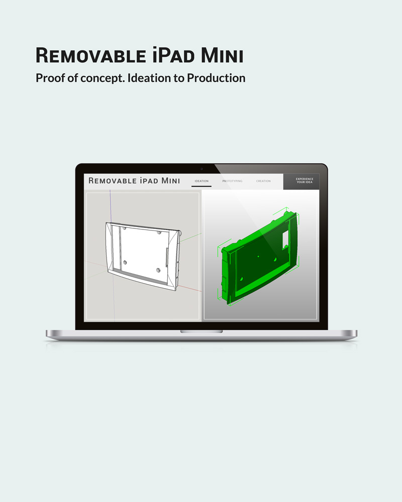 Removable iPad Mini